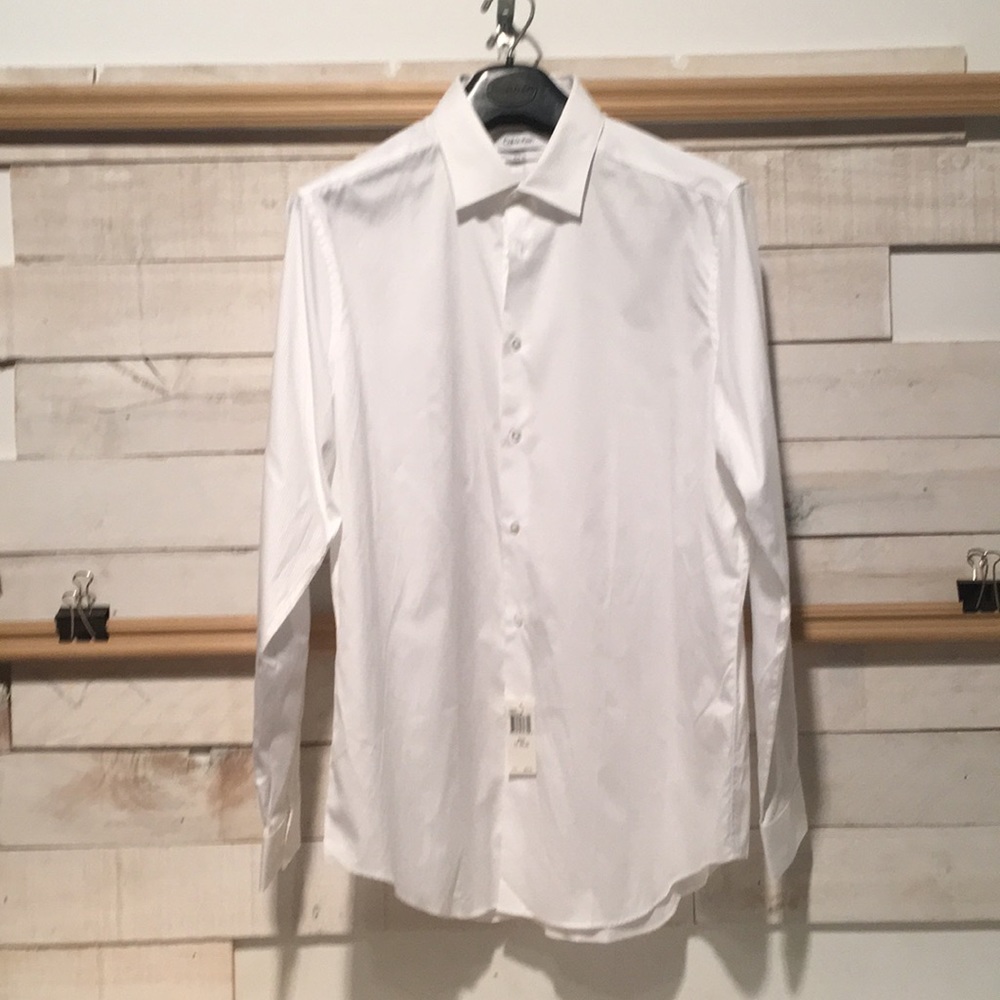 Slim fit modern white shirts